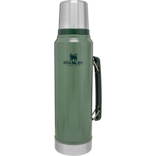 Stanley Classic Stainless Steel Vacuum Insulated Thermos Bottle, 1.1 qt Stanley Classic Stainless Steel Vacuum Insulated Thermos Bottle, 1.1 qt