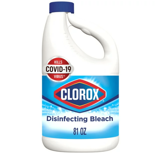 Clorox Disinfecting Bleach; Regular (Concentrated Formula) - 81 Ounce Clorox Disinfecting Bleach; Regular (Concentrated Formula) - 81 Ounce